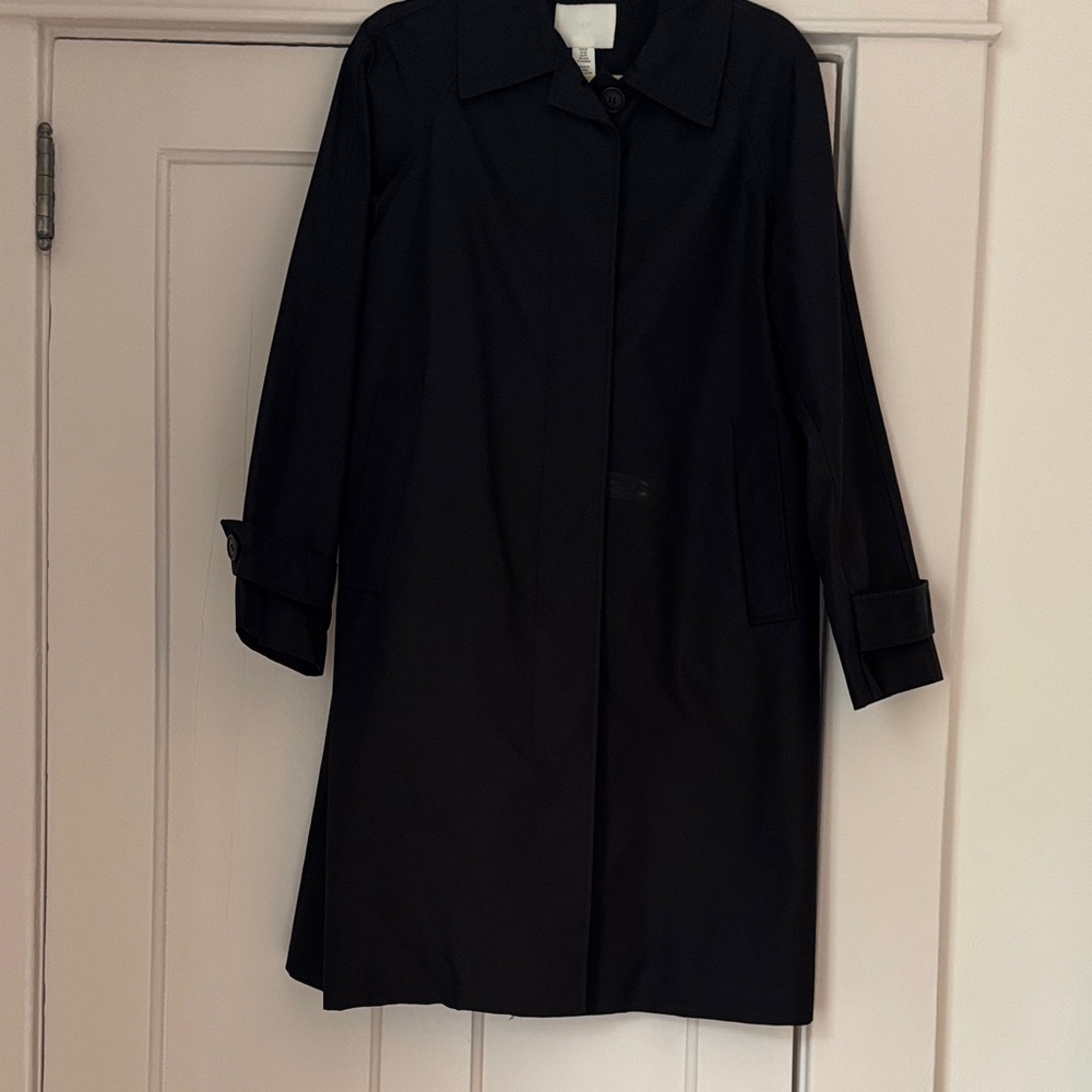 Classic Black Women's Trench Coat